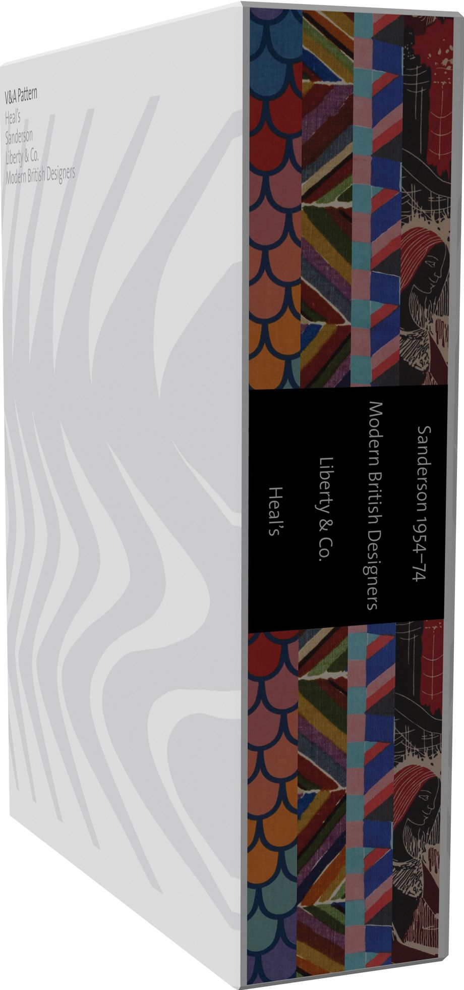 V&A Pattern: Slipcased Set #4: Modern British Designers, Heal's, Liberty, and Sanderson 1954-74 (Hardcovers with CDs)