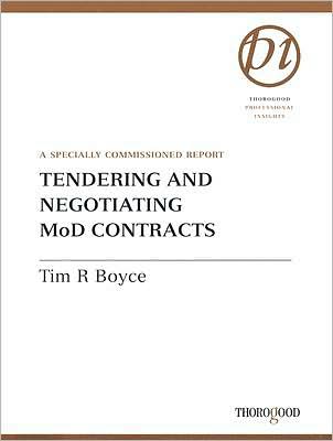 Tendering and Negotiating MOD Contracts