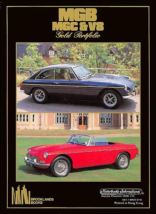 MGB MGC & V8: Gold Portfolio 1962-1980