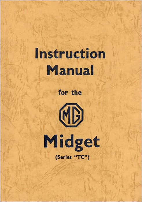MG Midget TC Instruction Manual