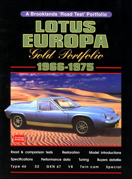 Lotus Europa Gold Portfolio 1966-75