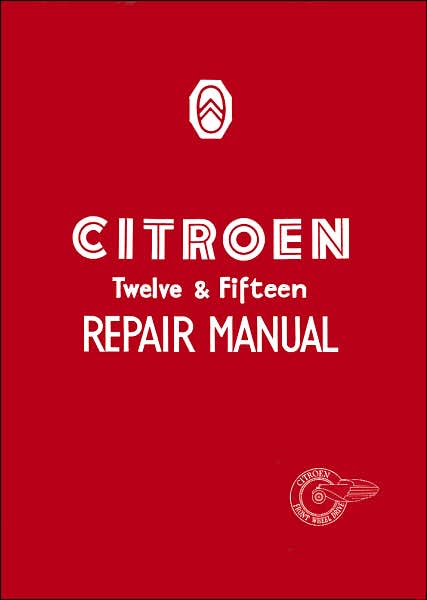Citroen 12 & 15 WSM