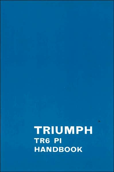 Triumph TR6-P1 Owners Handbook