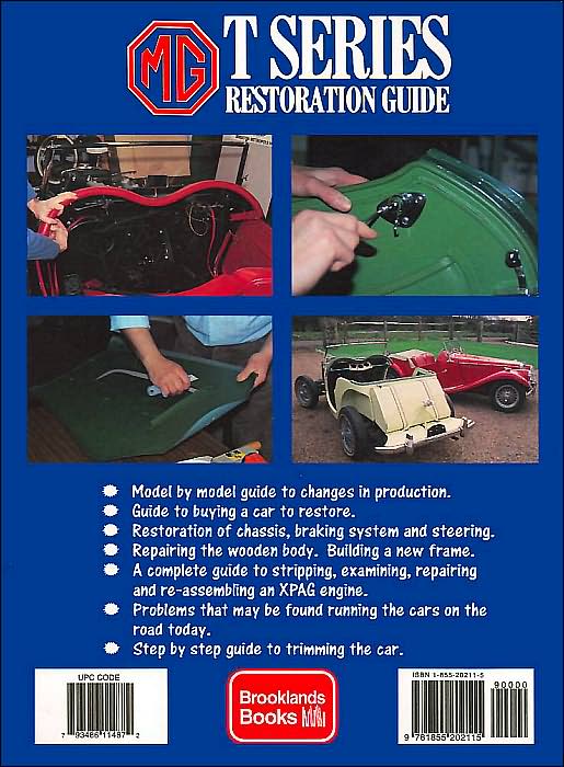 MG T Series Restoration Guide