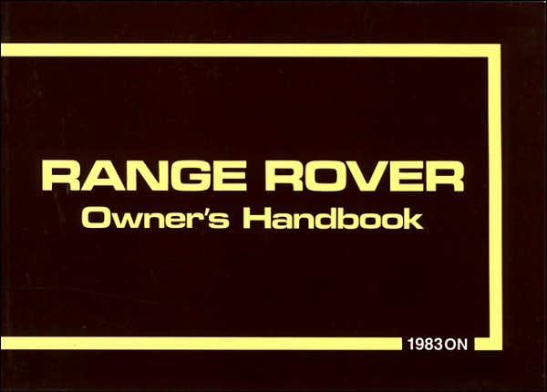 Range Rover Hndbk 1983-85