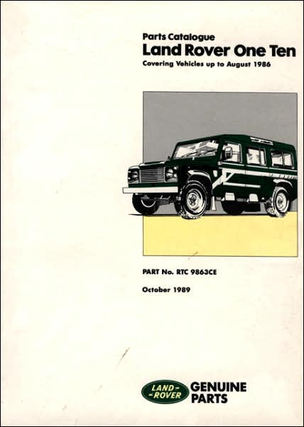Land Rover 110 PC (RTC9863)