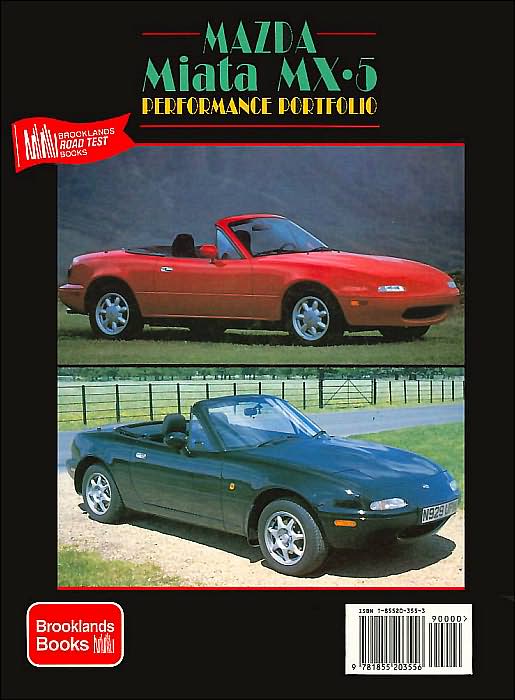Mazda Miata MX5 Performance Portfolio, 1989-1996