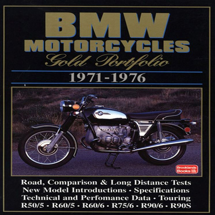 BMW Motorcycles 1971-76 Gold Portfolio