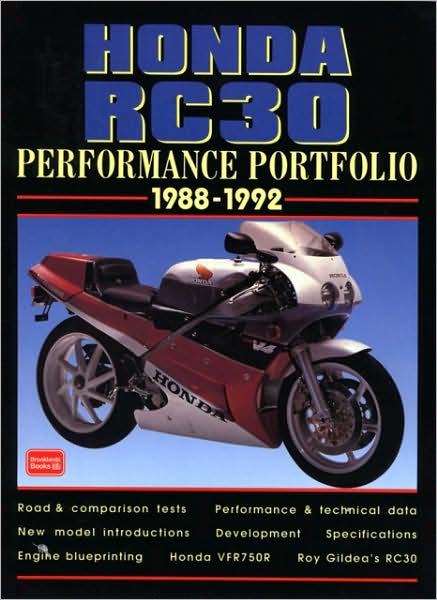 Honda RC30 Performance Portfolio 1988-1992