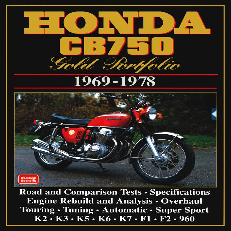 Honda CB750 1969-78 Gold Portfolio
