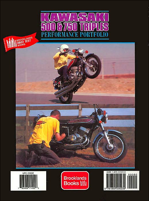 Kawasaki 500 & 750 Triples Performance Portfolio 1969-1976