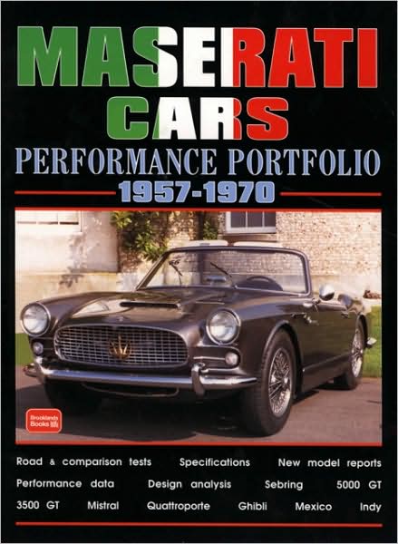 Maserati Cars 1957-1970 -Performance Portfolio