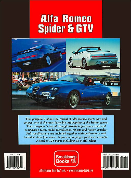 Alfa Romeo Spider & GTV Performance Portfolio 1995-2005