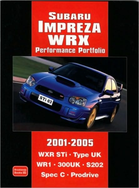 Subaru Impreza WRX Performance Portfolio 2001-2005