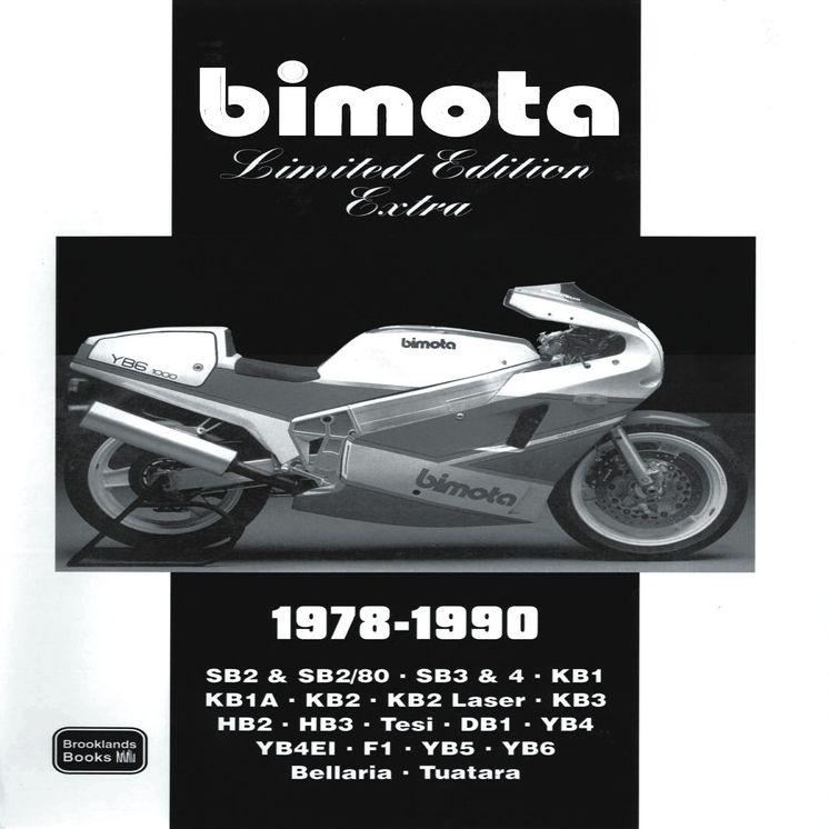 Bimota Limited Edition Extra 1978-1990