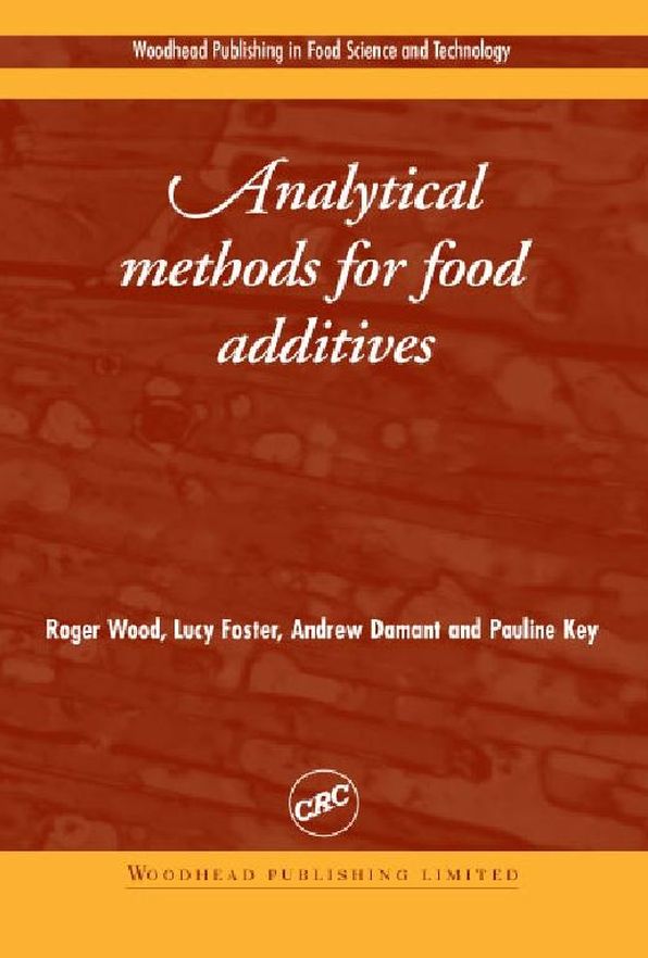 Analytical Methods for Food Additives