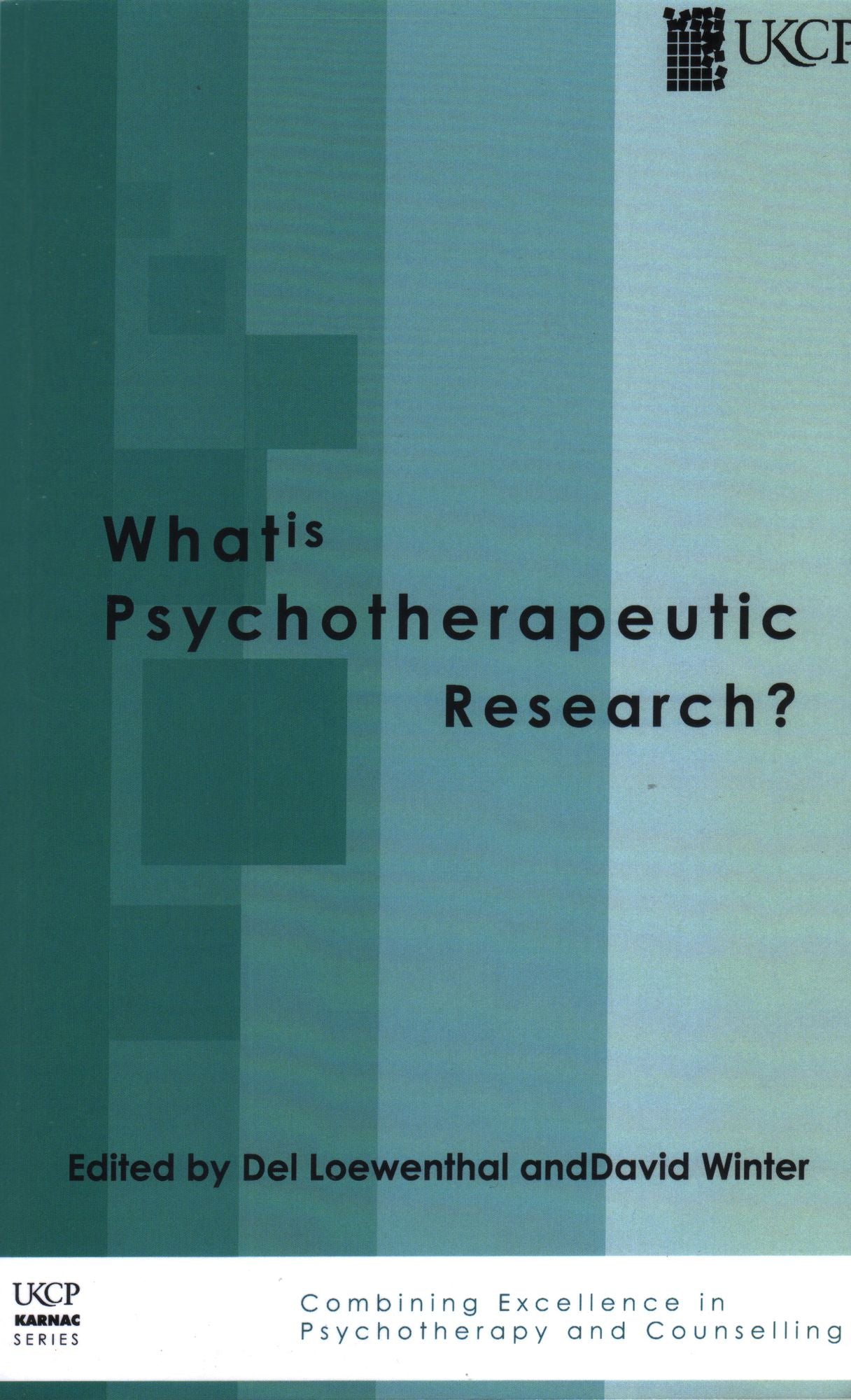 What Is Psychotherapeutic Research?
