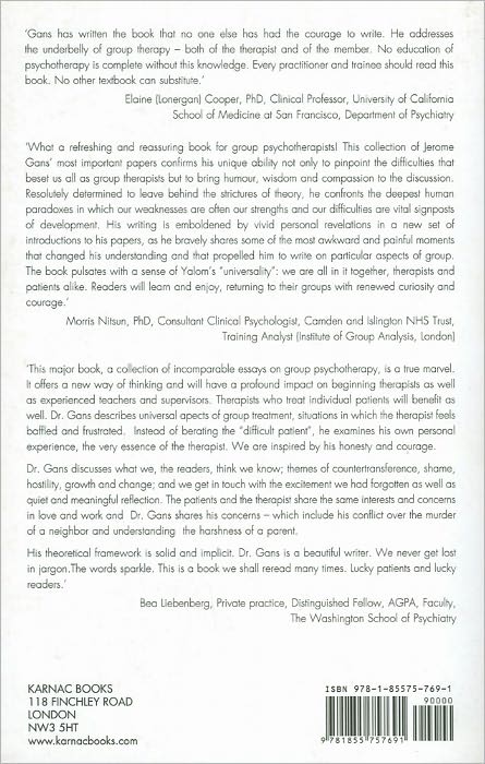 Difficult Topics in Group Psychotherapy: My Journey From Shame to Courage