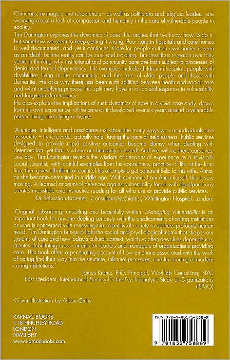 Managing Vulnerability: The Underlying Dynamics of Systems of Care