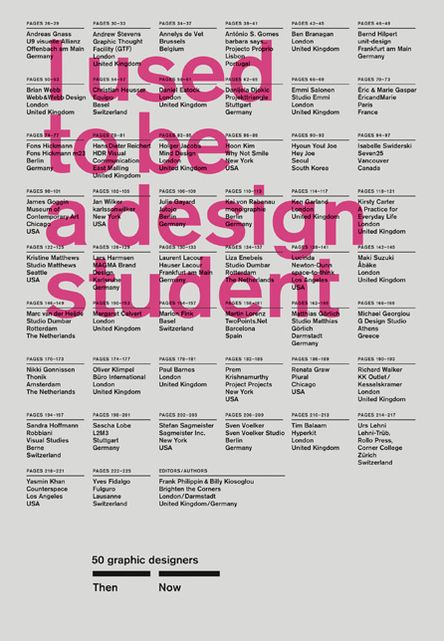 I Used to Be a Design Student: 50 Graphic Designers Then and Now