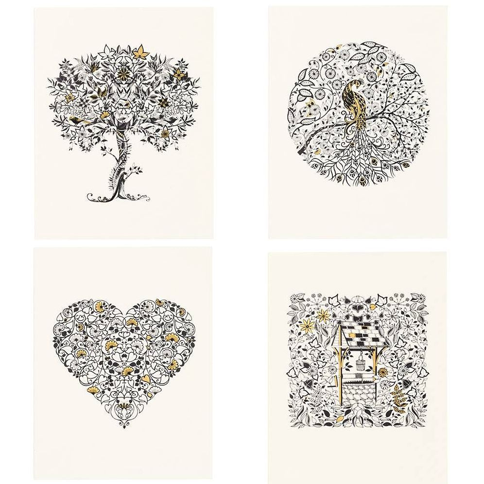 Secret Garden Notecards - Set of 12