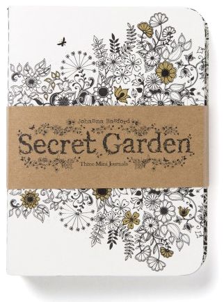 Secret Garden Mini Journals Set of 3