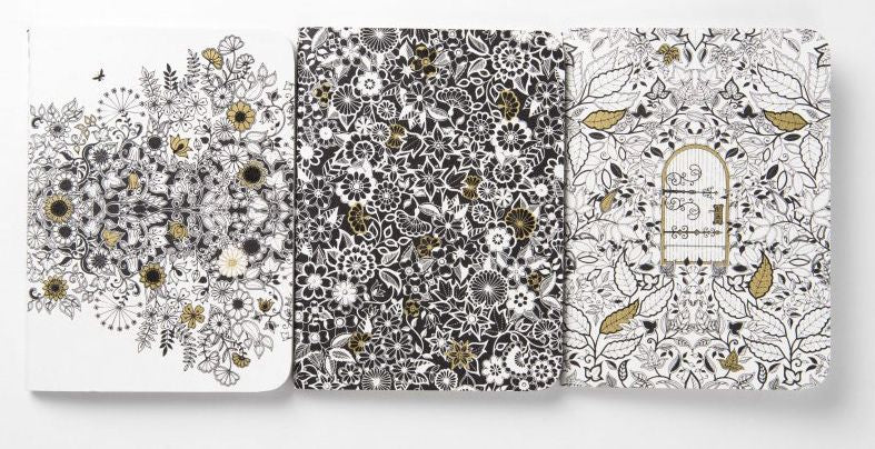 Secret Garden Mini Journals Set of 3