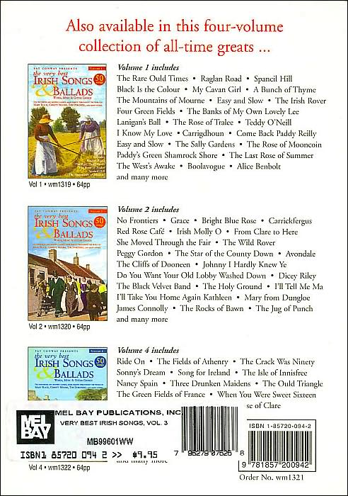 Very Best Irish Songs & Ballads: Words, Music & Guitar Chords