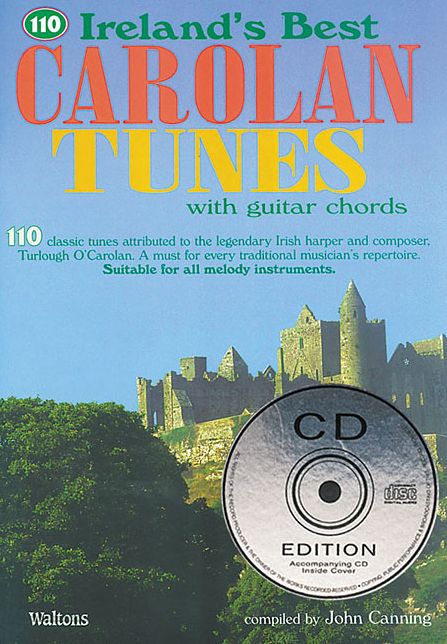 110 Ireland's Best Carolan Tunes: with Guitar Chords