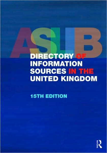 The Aslib Directory of Information Sources in the United Kingdom