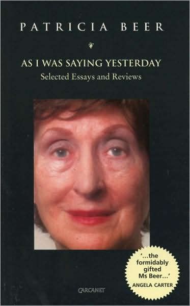 As I Was Saying Yesterday: Selected Essays & Reviews