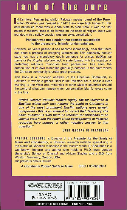 A People Betrayed: The impact of Islamization on the Christian community in Pakistan
