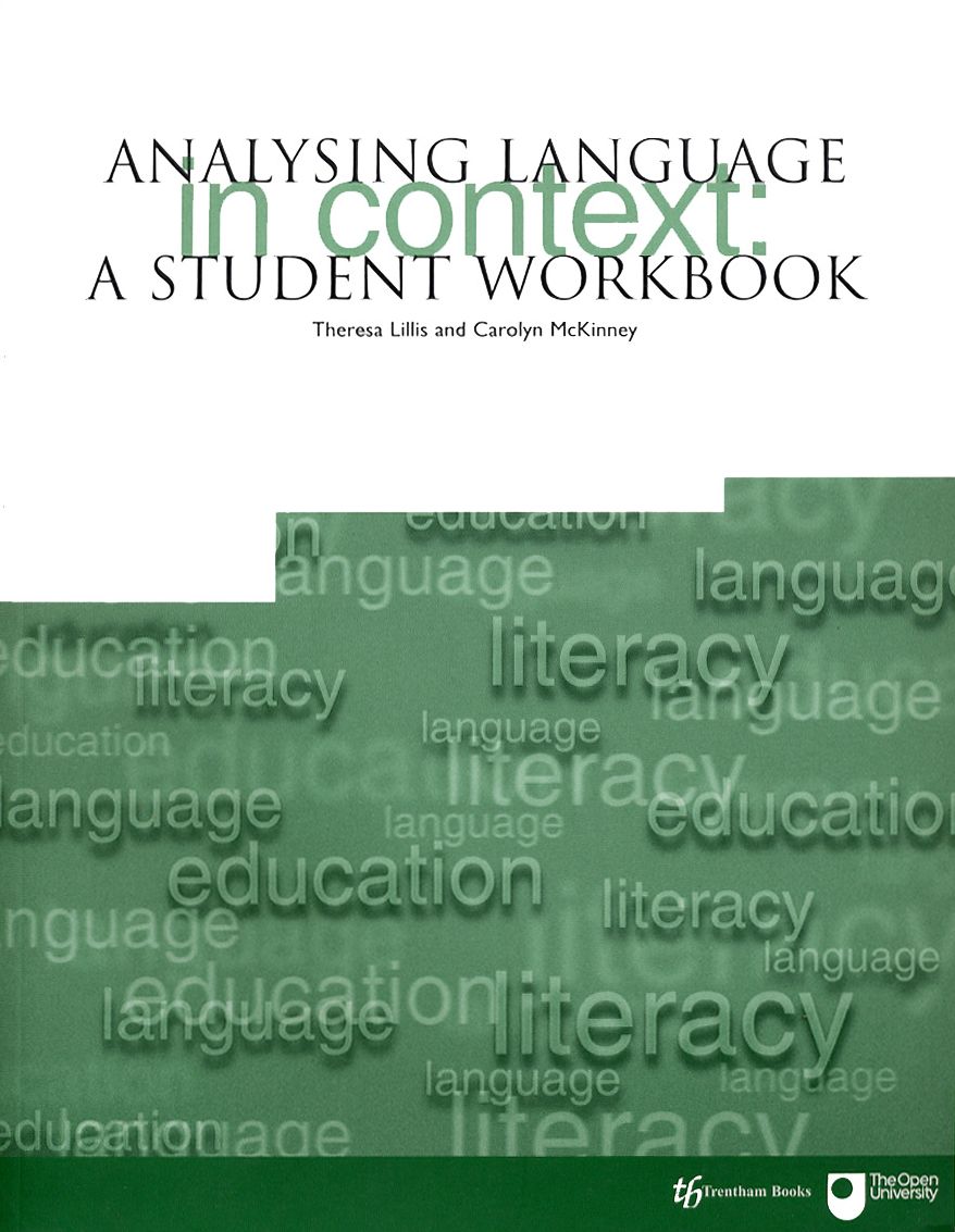 Analysing Language in Context: A Student Workbook