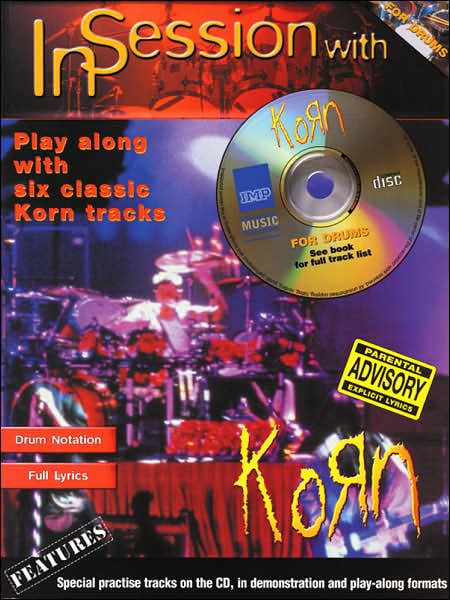In Session with Korn: Drumset Play-Along, Book & CD