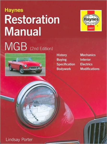 MGB Restoration Manual