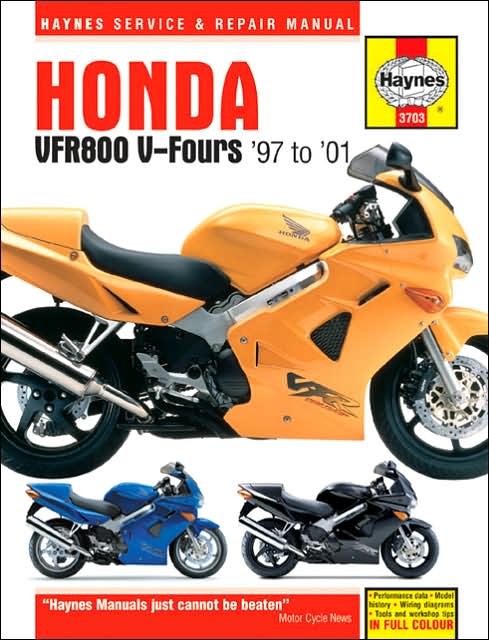 Honda VFR800 V-Fours Service and Repair Manual