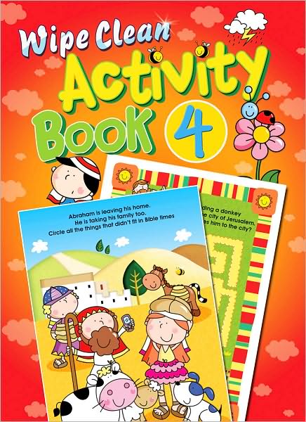 Wipe Clean Activity Book 4