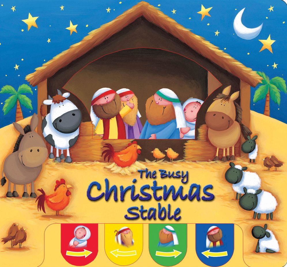 The Busy Christmas Stable