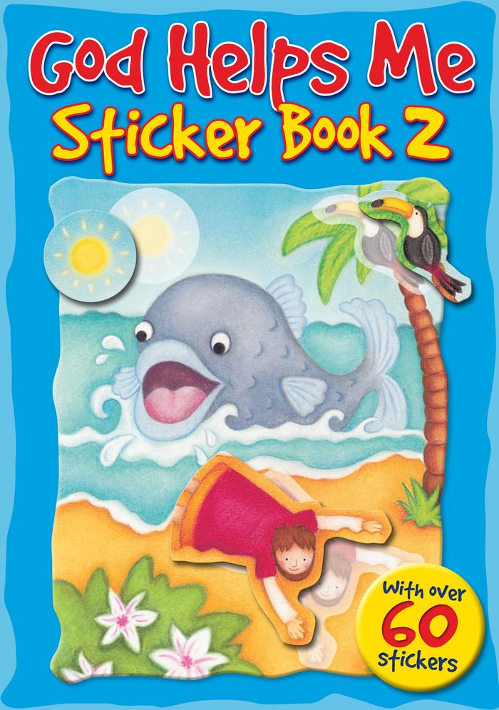 God Helps Me Sticker Bk 2