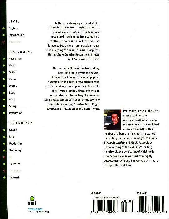 Creative Recording 1: Effects and Processors