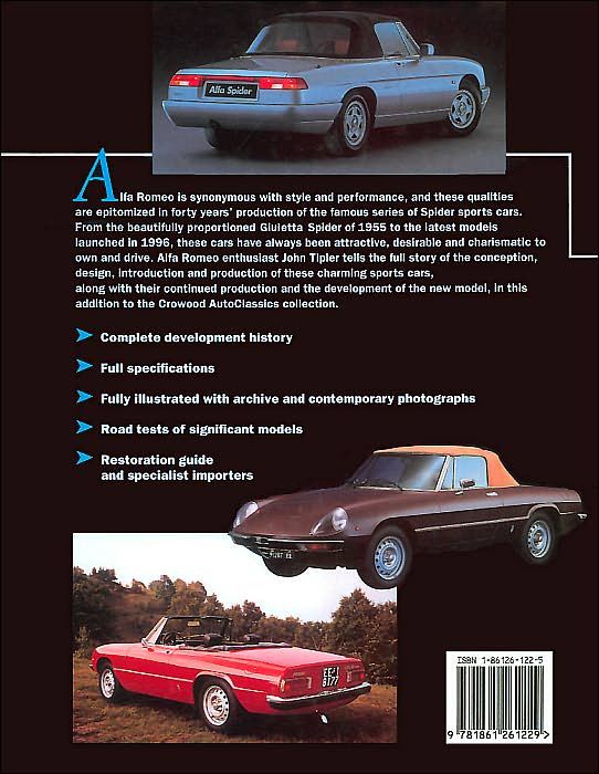 Alfa Romeo Spider: The Complete Story
