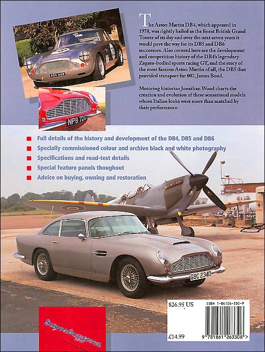 Aston Martin DB4, DB5 & DB6: The Complete Story