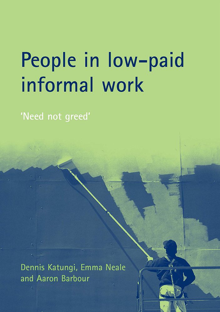 People In Low-Paid Informal Work: 'need Not Greed'