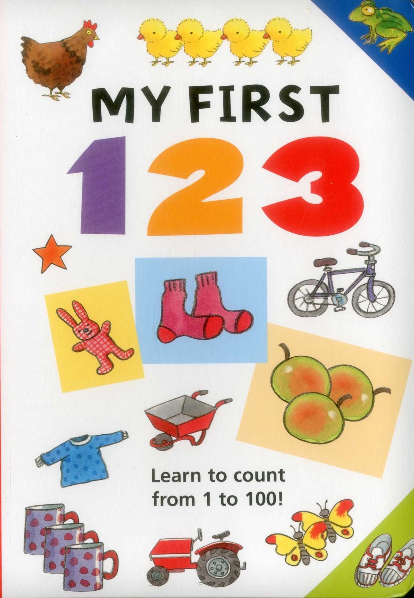 My First 123: Learn To Count From 1 To 100!