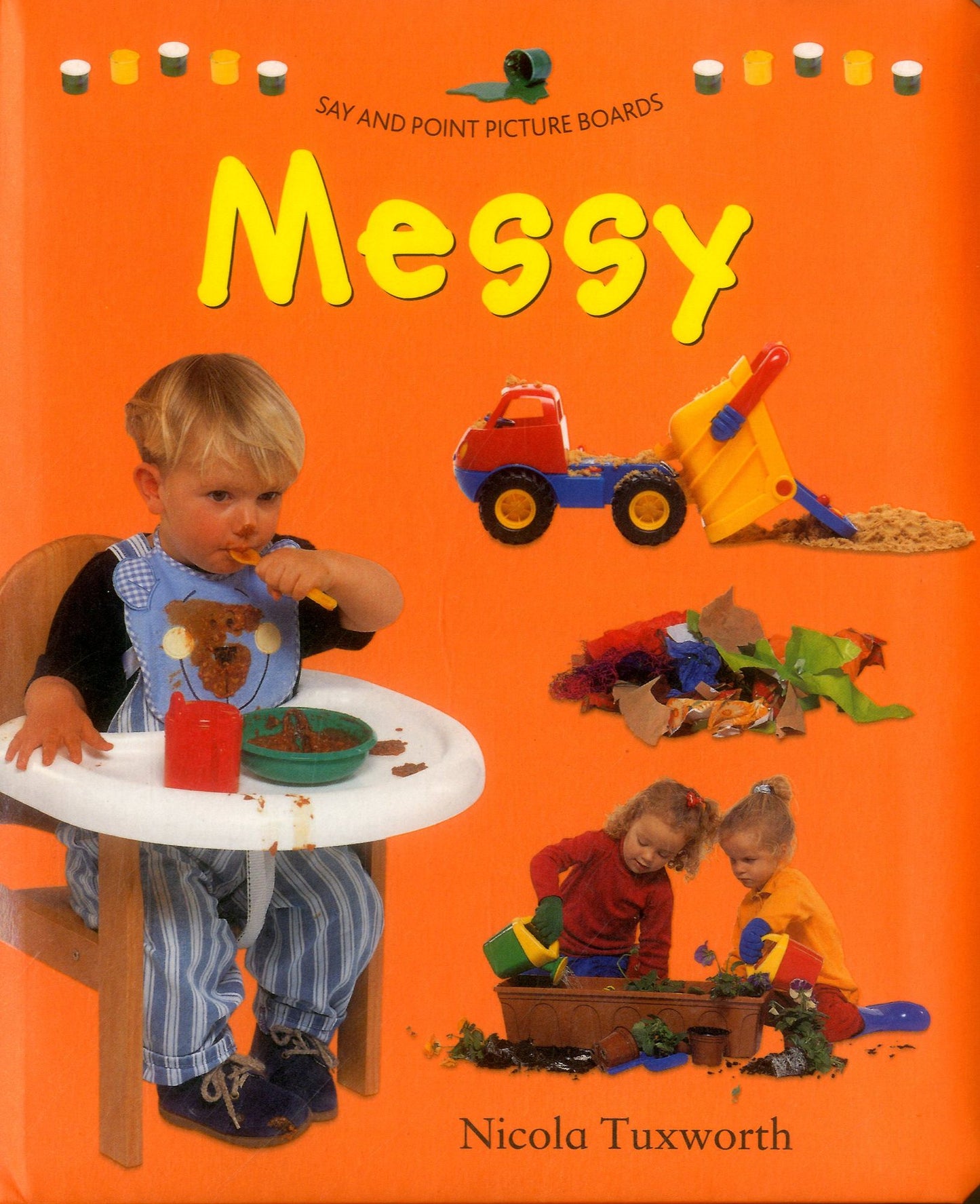 Say and Point Picture Boards: Messy