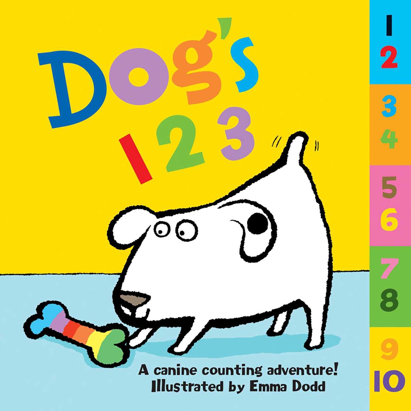 Dog's 123: A Canine Counting Adventure!