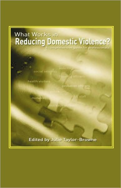 What Works In Reducing Domestic Violence? A Comprehensive Guide For Professionals