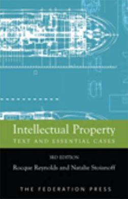 Intellectual Propety: Text and Essential Cases