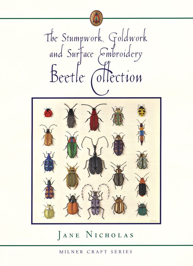 Stumpwork, Goldwork and Surface Embroidery Beetle Collection