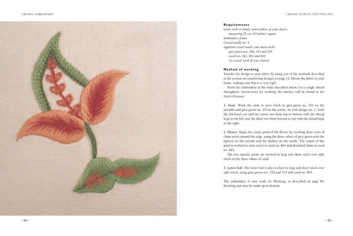 Crewel Embroidery